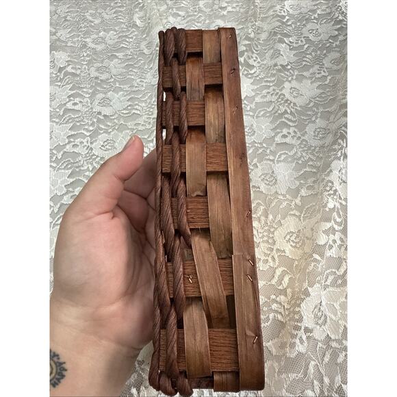 Alabama State Outline Handmade Basket With Cork Bottom - Picture 3 of 3